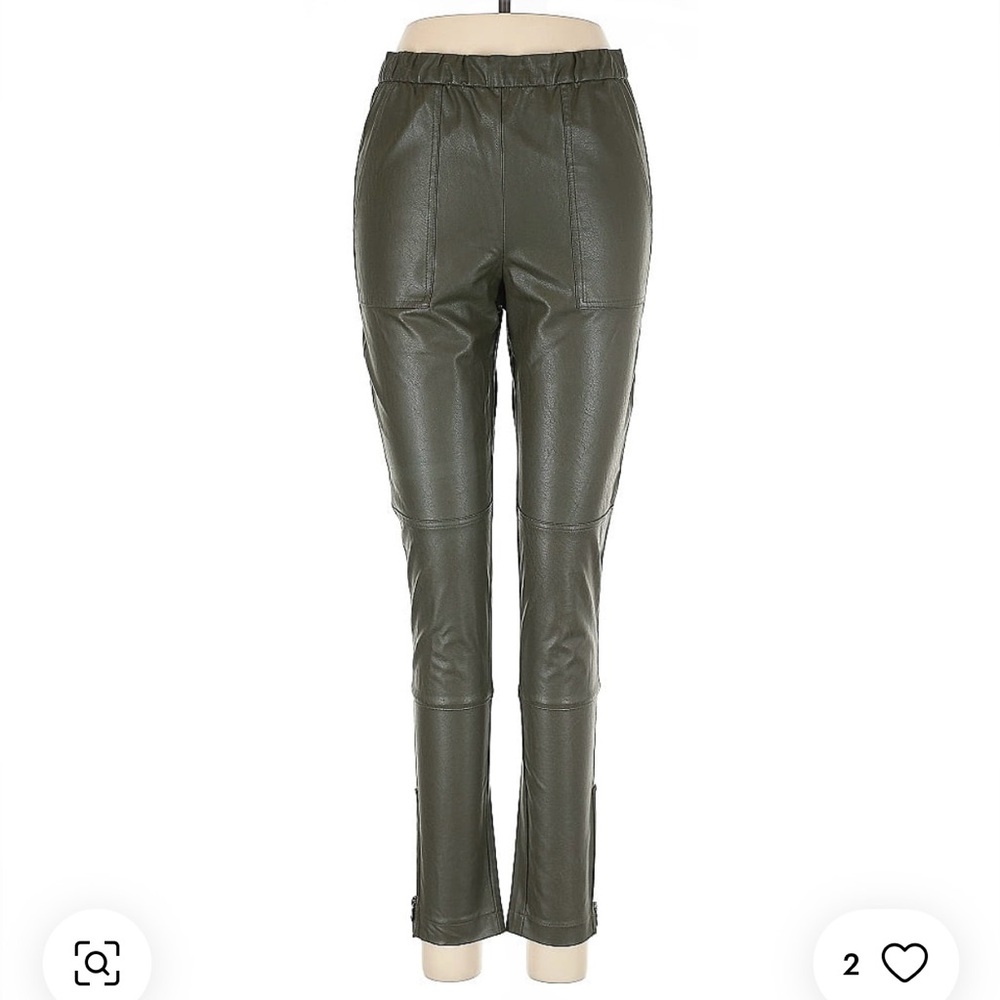 BCBGMAXAZRIA Faux Leather Pants/Leggings